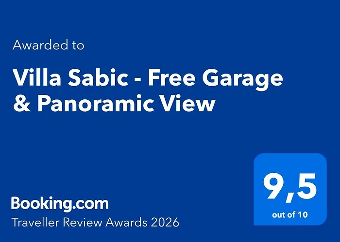 Sabic - Free Garage & Panoramic View 公寓 塞拉耶佛